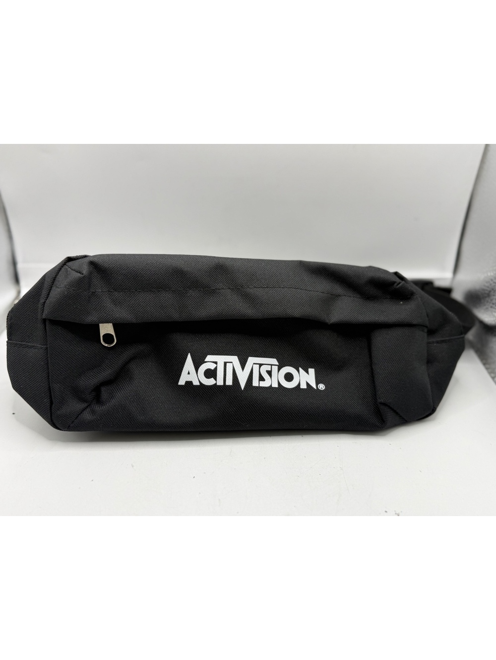 Rare Activision Promo Fanny Pack Black Waist Bag Travel Sling Pack Gaming Swag